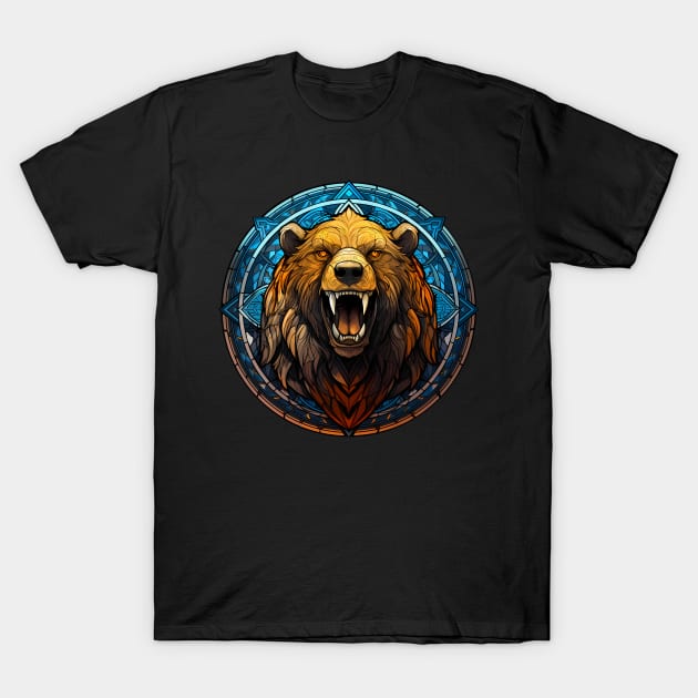 Mighty Roar - Wild Bear T-Shirt by Seraphine